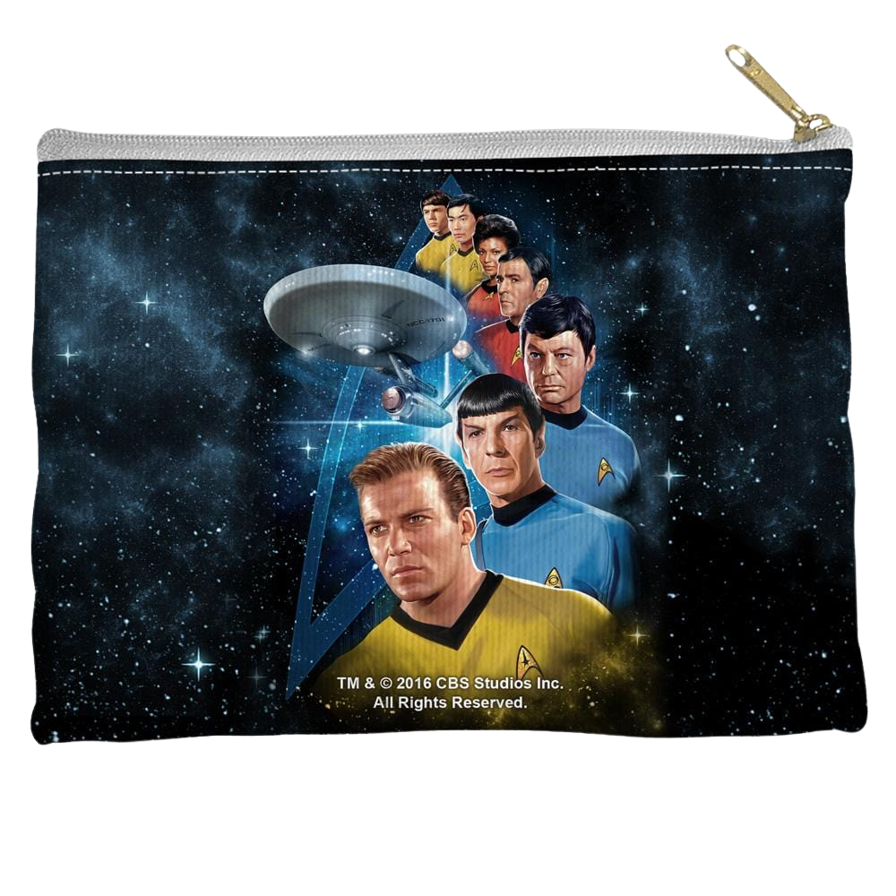 Star Trek The Original Series Among The Stars - Straight Bottom Accessory Pouch Straight Bottom Accessory Pouches Star Trek