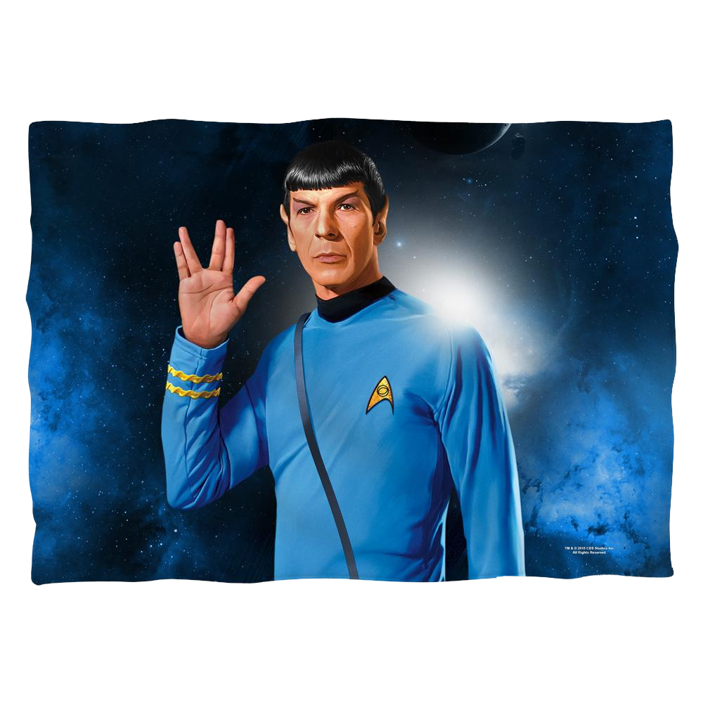Star Trek The Original Series Spock (Front/Back Print) - Pillow Case Pillow Cases Star Trek