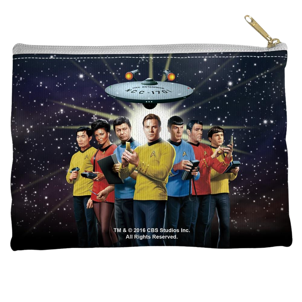 Star Trek - Original Crew Straight Bottom Pouch Straight Bottom Accessory Pouches Star Trek