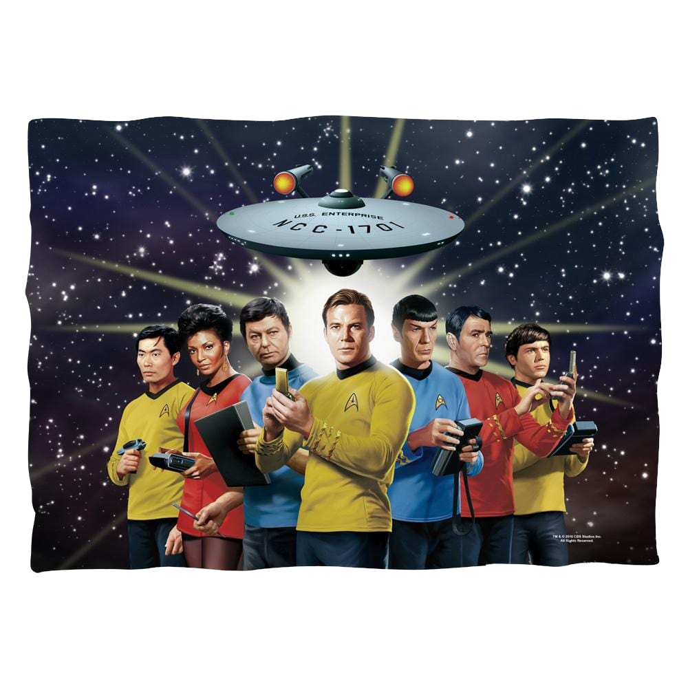 Star Trek The Original Series Original Crew (Front/Back Print) - Pillow Case Pillow Cases Star Trek