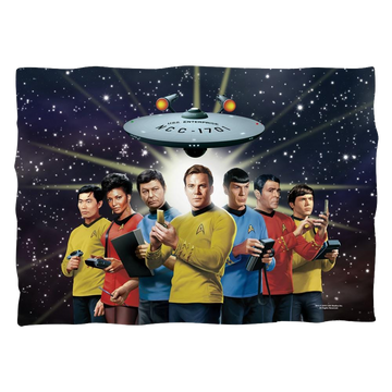 Star Trek The Original Series Original Crew (Front/Back Print) pillow case