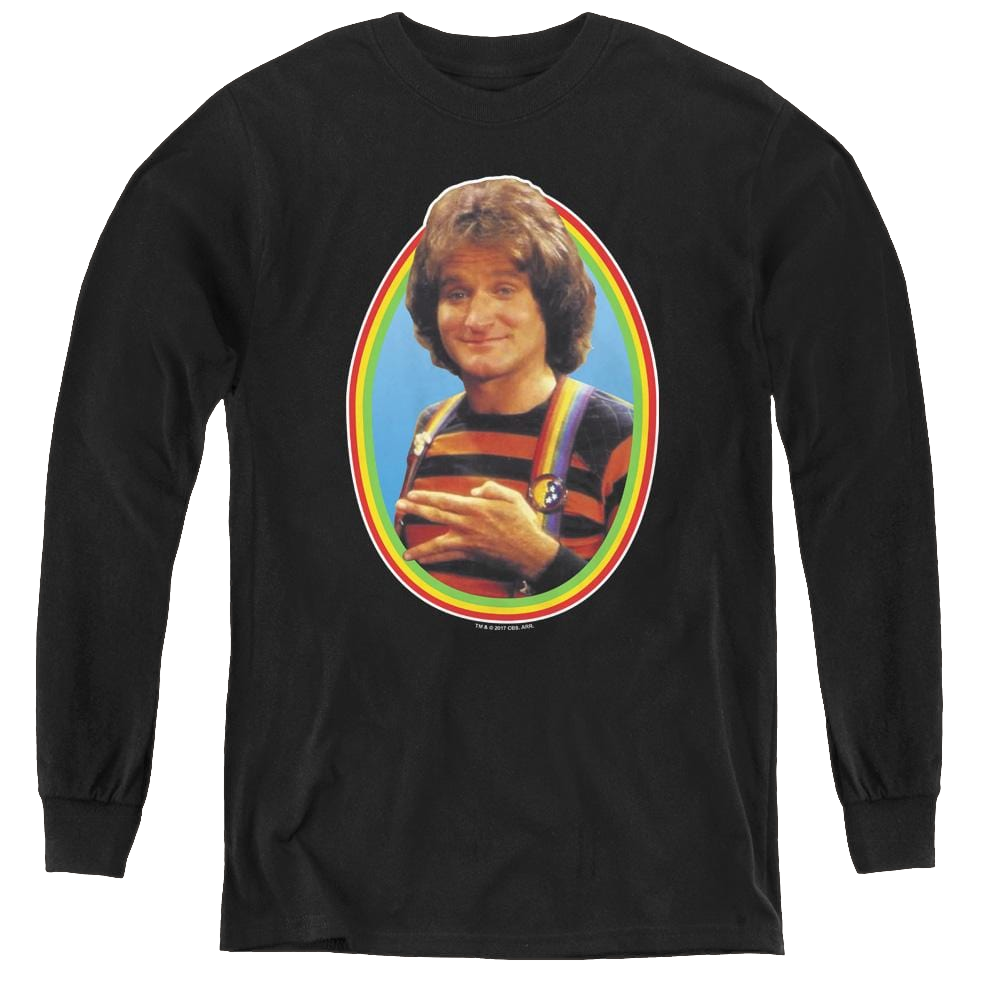 Mork & Mindy Mork - Youth Long Sleeve T-Shirt Youth Long Sleeve T-Shirt Mork & Mindy