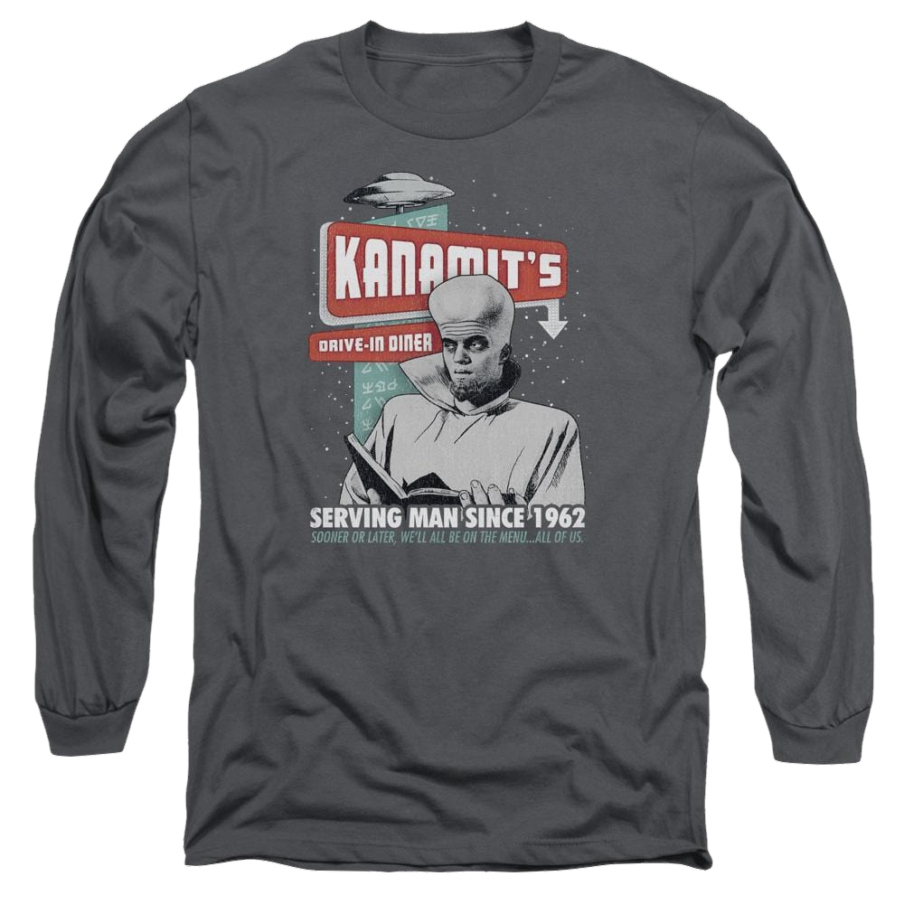 The Twilight Zone Kanamits Diner Men's Long Sleeve T-Shirt Men's Long Sleeve T-Shirt The Twilight Zone