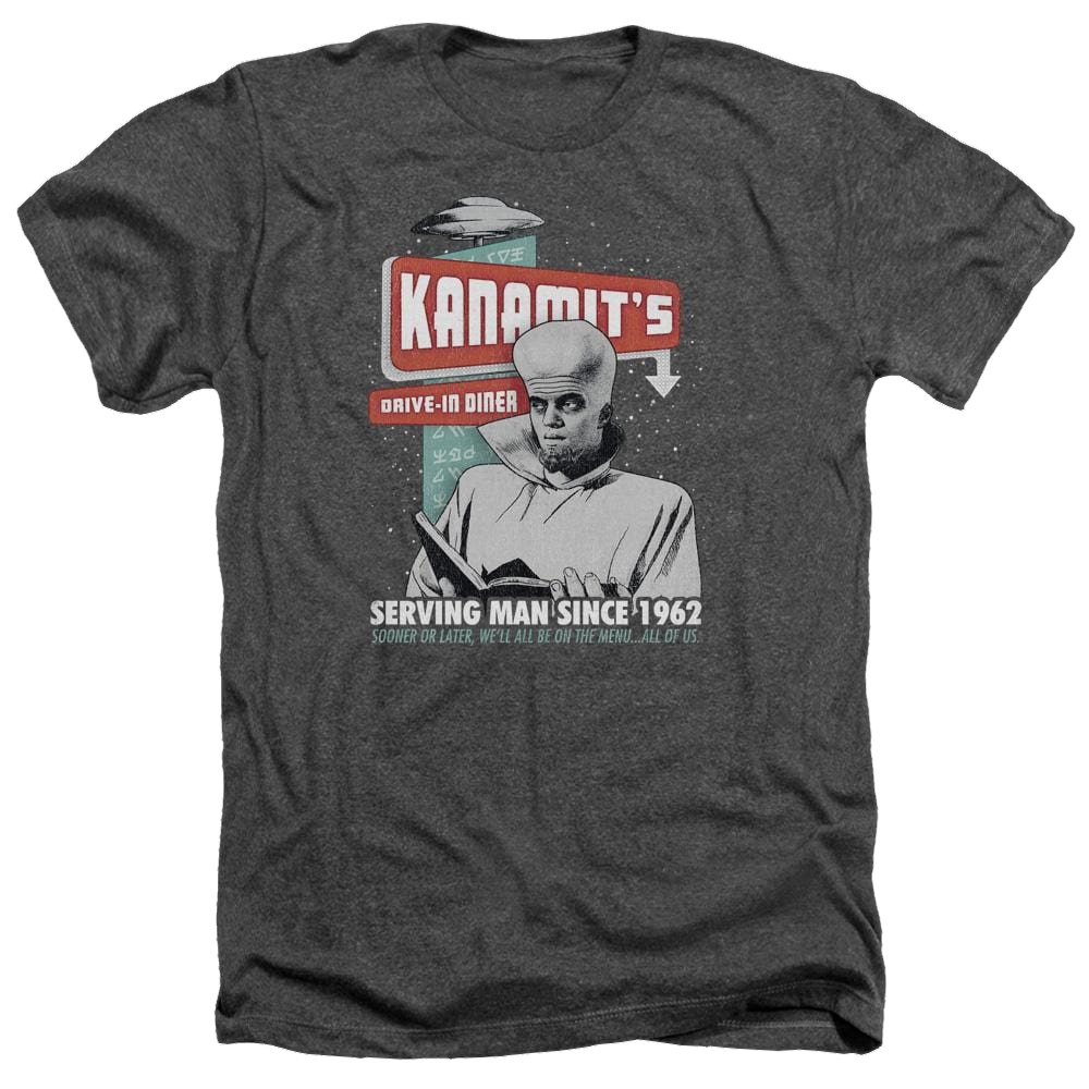 The Twilight Zone Kanamits Diner Men's Heather T-Shirt Men's Heather T-Shirt The Twilight Zone