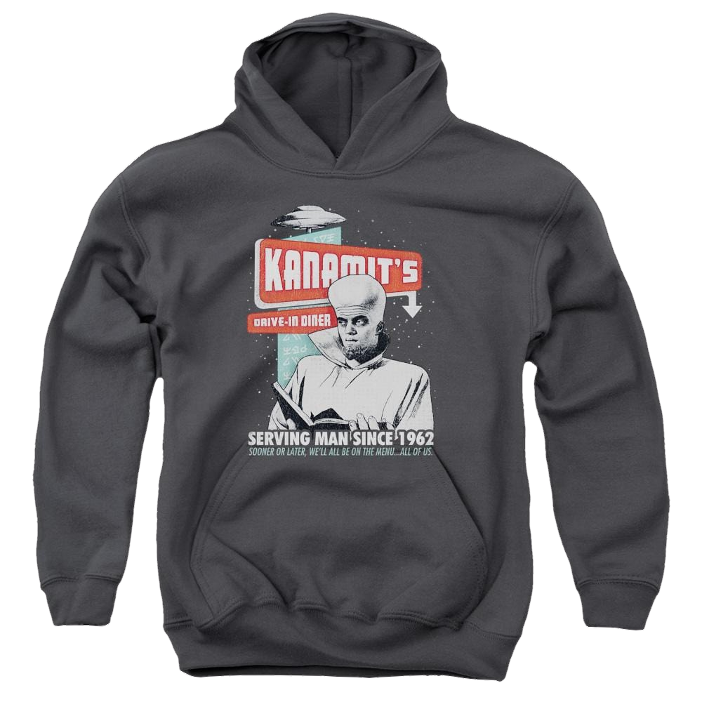 The Twilight Zone Kanamits Diner Youth Hoodie (Ages 8-12) Youth Hoodie (Ages 8-12) The Twilight Zone