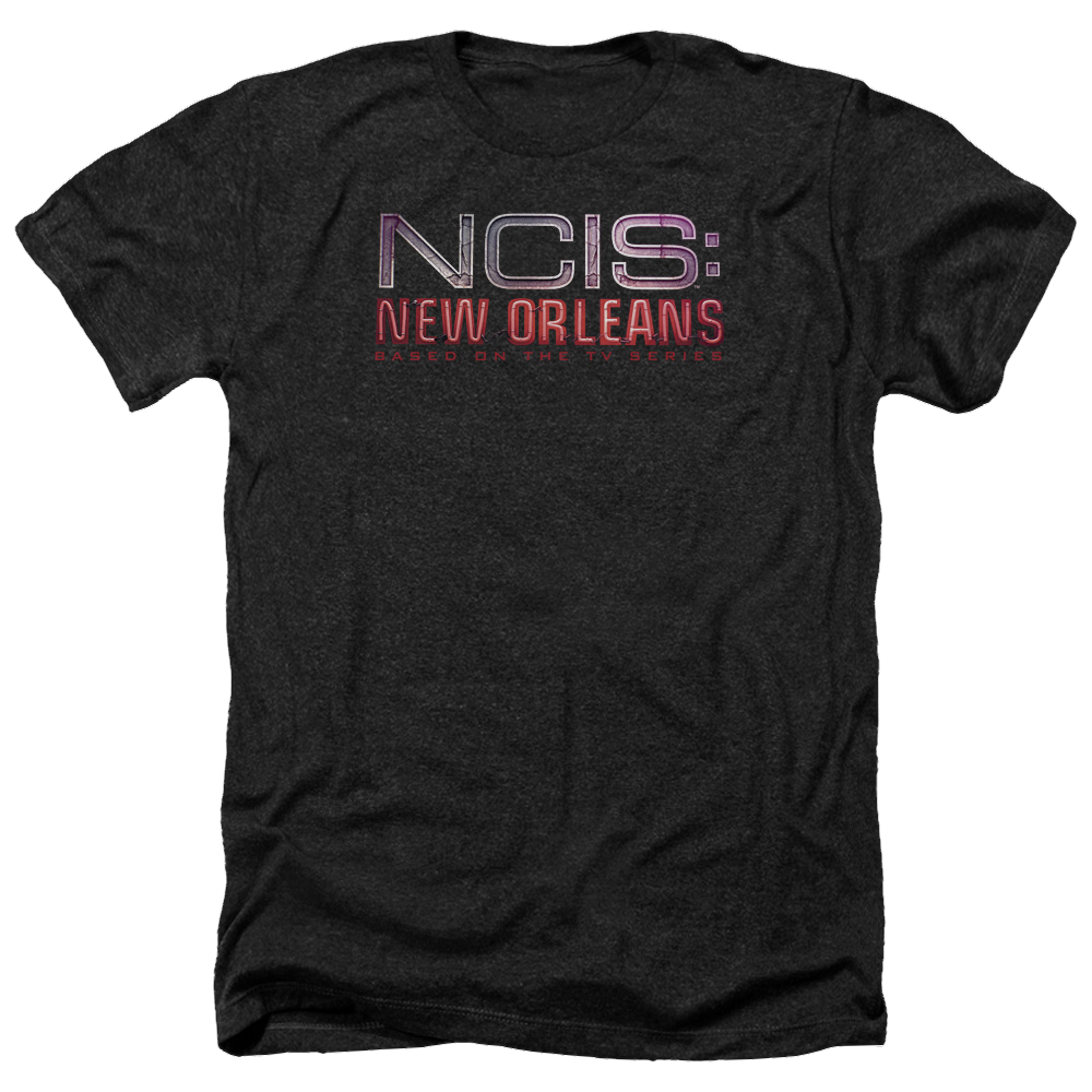 NCIS New Orleans Neon Sign - Men's Heather T-Shirt Men's Heather T-Shirt NCIS