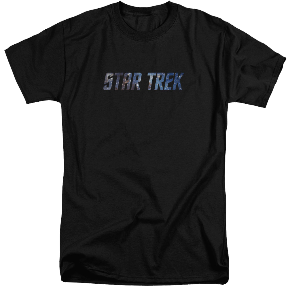 Star Trek Space Logo Men's Tall Fit T-Shirt Men's Tall Fit T-Shirt Star Trek