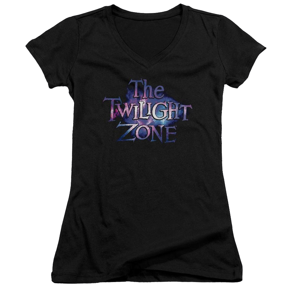 The Twilight Zone Twilight Galaxy Juniors V-Neck T-Shirt Juniors V-Neck T-Shirt The Twilight Zone