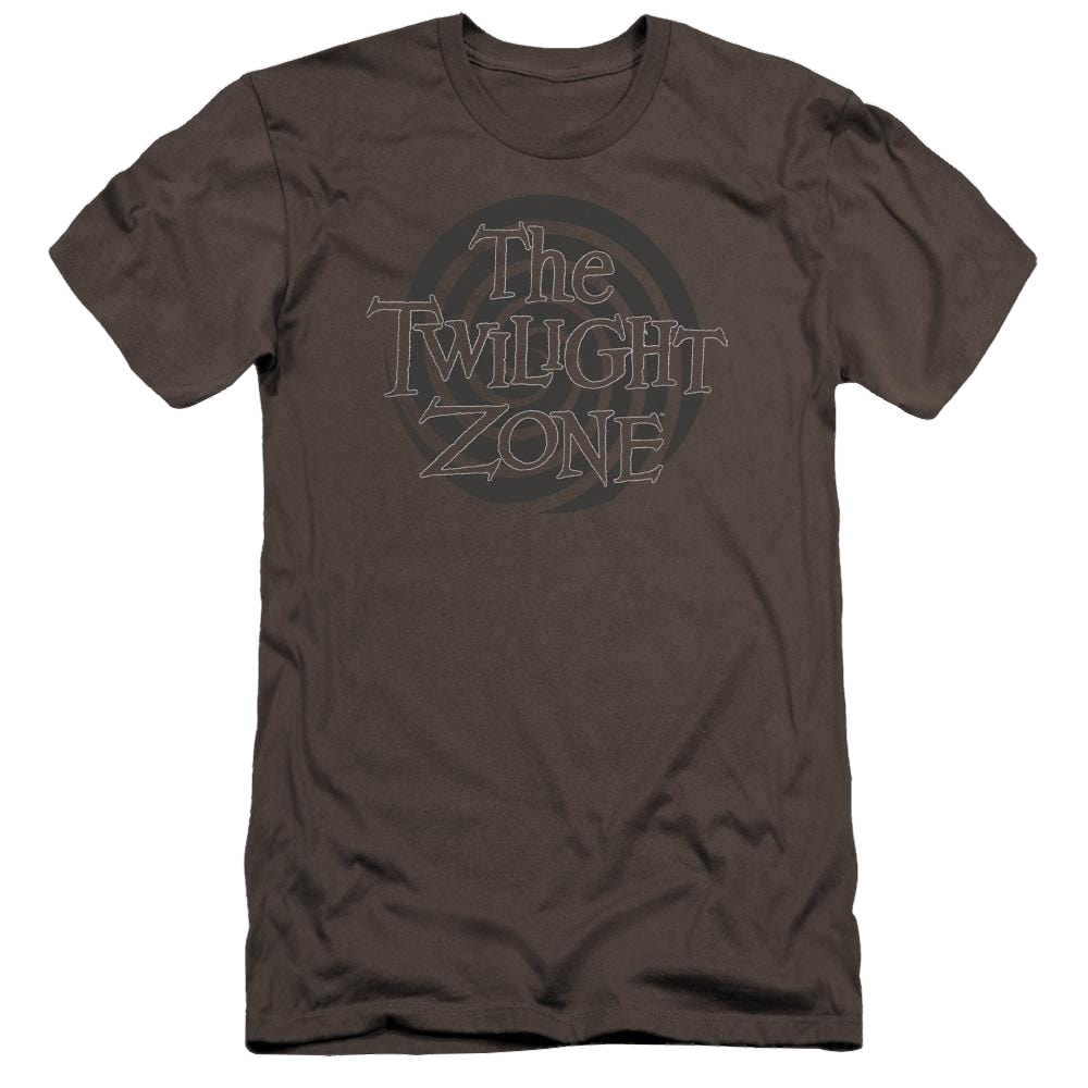 The Twilight Zone Spiral Logo Men's Premium Slim Fit T-Shirt Men's Premium Slim Fit T-Shirt The Twilight Zone