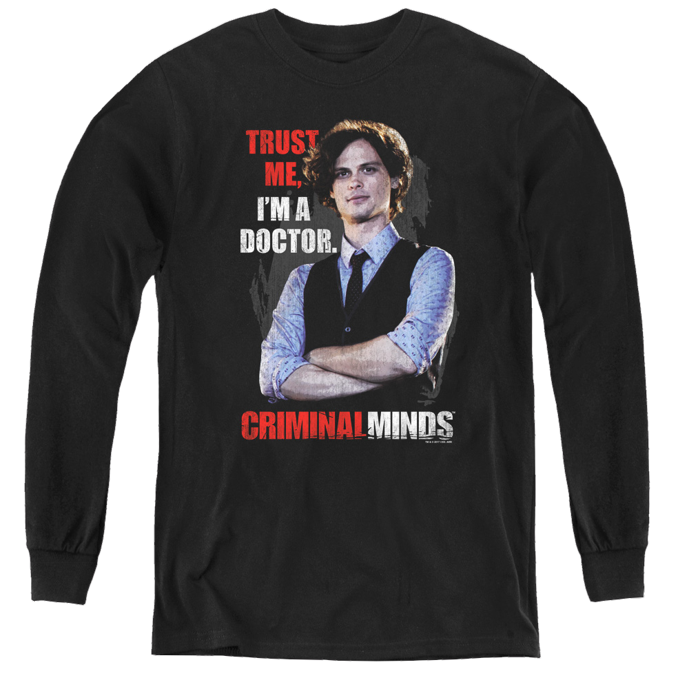 Criminal Minds Trust Me - Youth Long Sleeve T-Shirt Youth Long Sleeve T-Shirt Criminal Minds