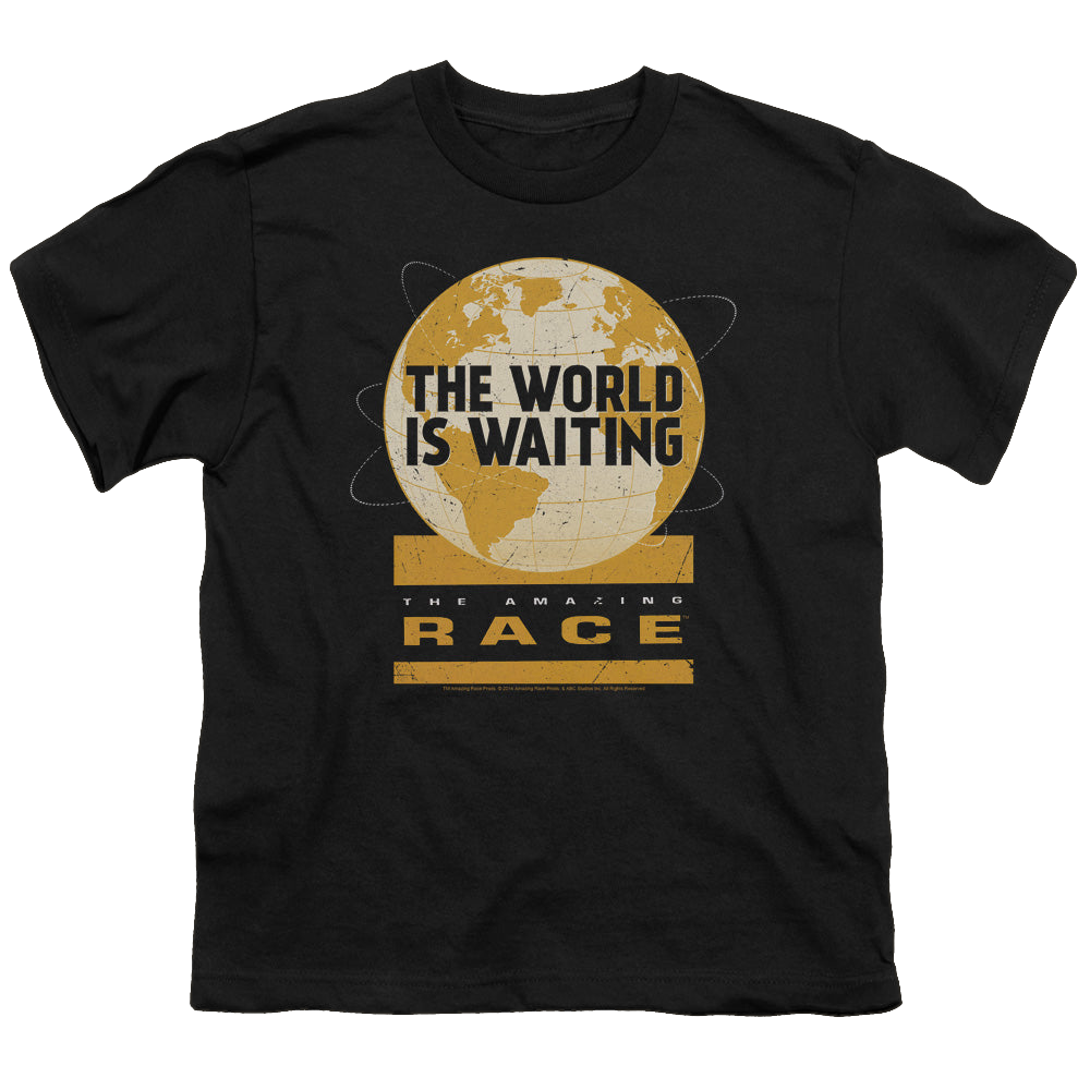 Amazing Race, The Waiting World - Youth T-Shirt Youth T-Shirt (Ages 8-12) The Amazing Race