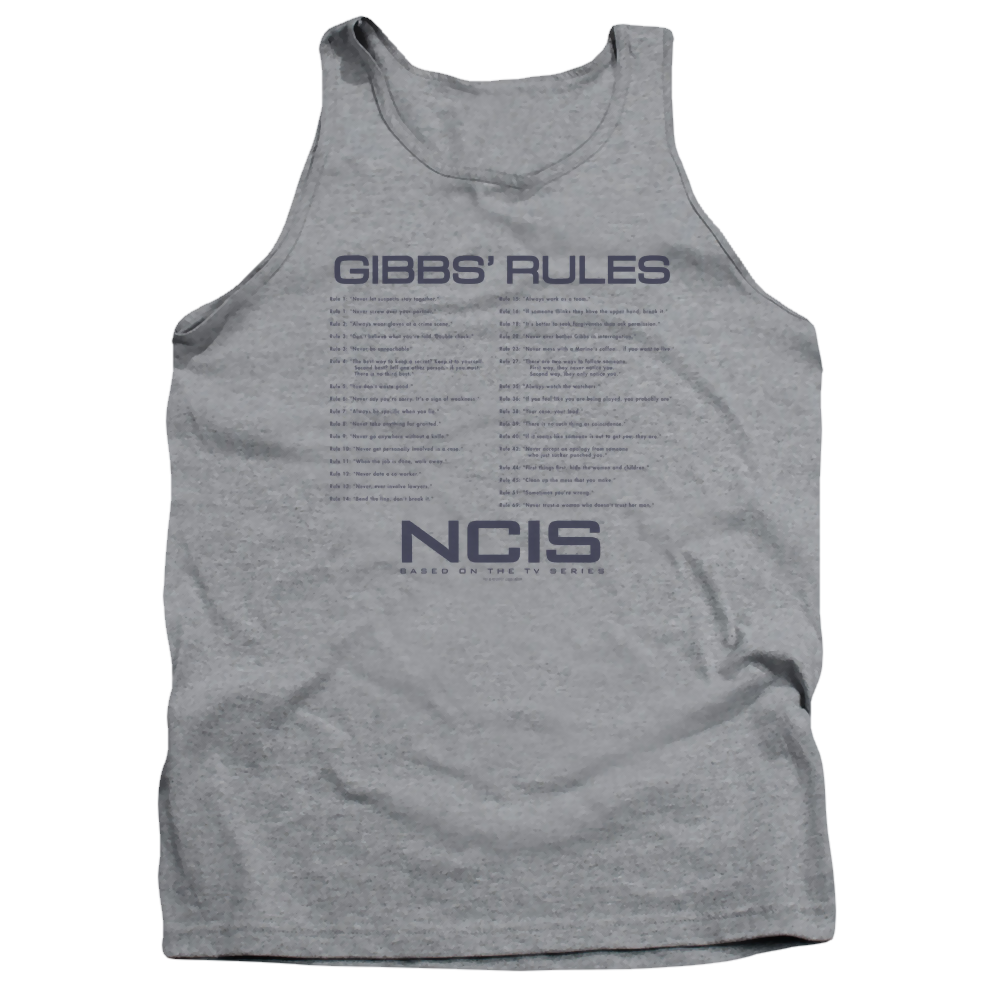 NCIS Gibbs Rules - Men's Tank Top Men's Tank NCIS