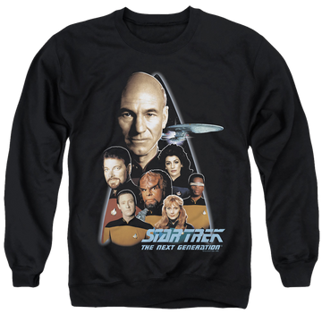 Star Trek The Next Generation Men's Crewneck Sweatshirt Men's Crewneck Sweatshirt Star Trek