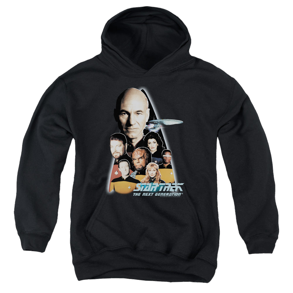 Star Trek The Next Generation The Next Generation - Youth Hoodie Youth Hoodie (Ages 8-12) Star Trek