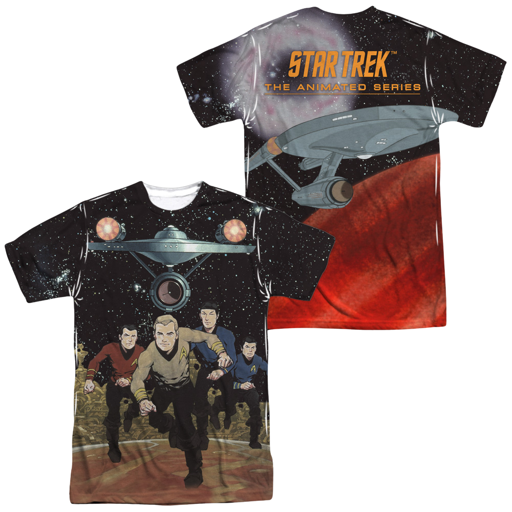 Star Trek Running Men's All Over Print T-Shirt Men's All-Over Print T-Shirt Star Trek