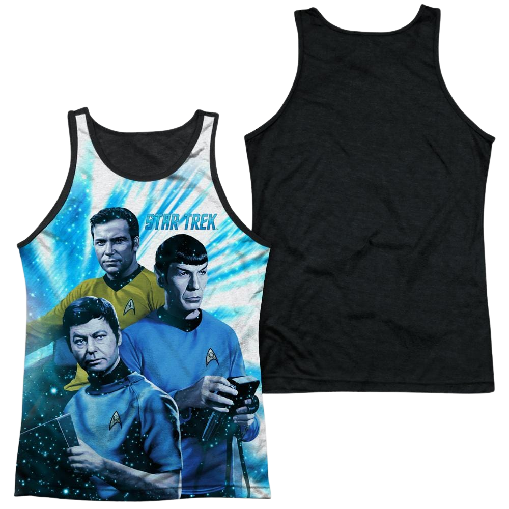 Star Trek Space Shadows Men's Black Back Tank Men's Black Back Tank Star Trek