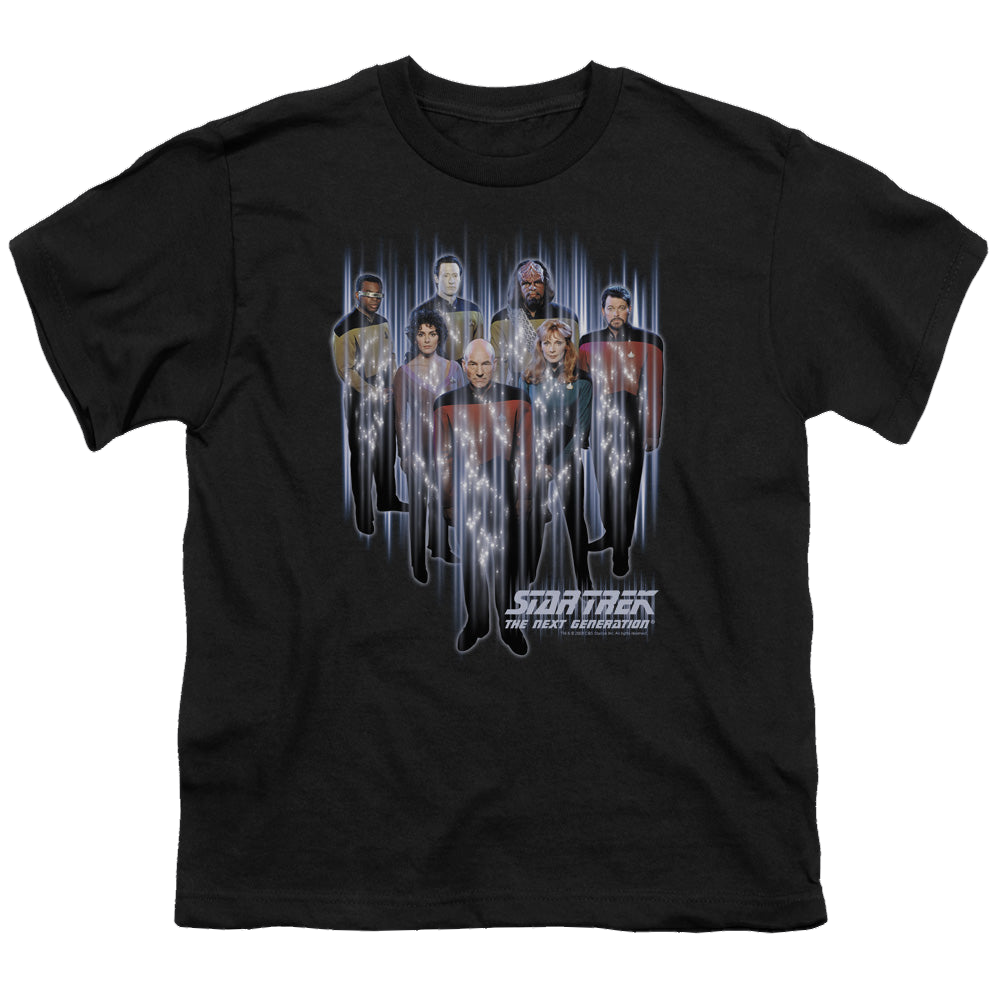 Star Trek The Next Generation Beam Us Up - Youth T-Shirt Youth T-Shirt (Ages 8-12) Star Trek