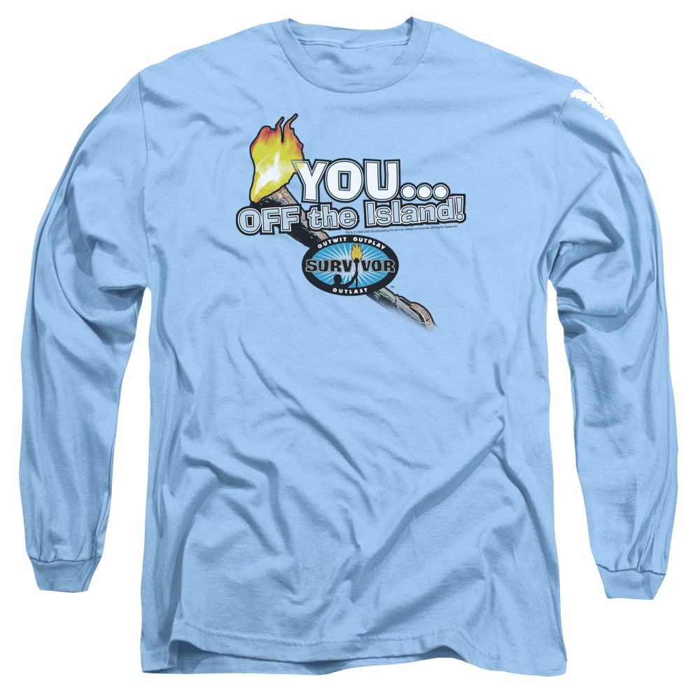 Survivor You Off The Island - Men's Long Sleeve T-Shirt Men's Long Sleeve T-Shirt Survivor
