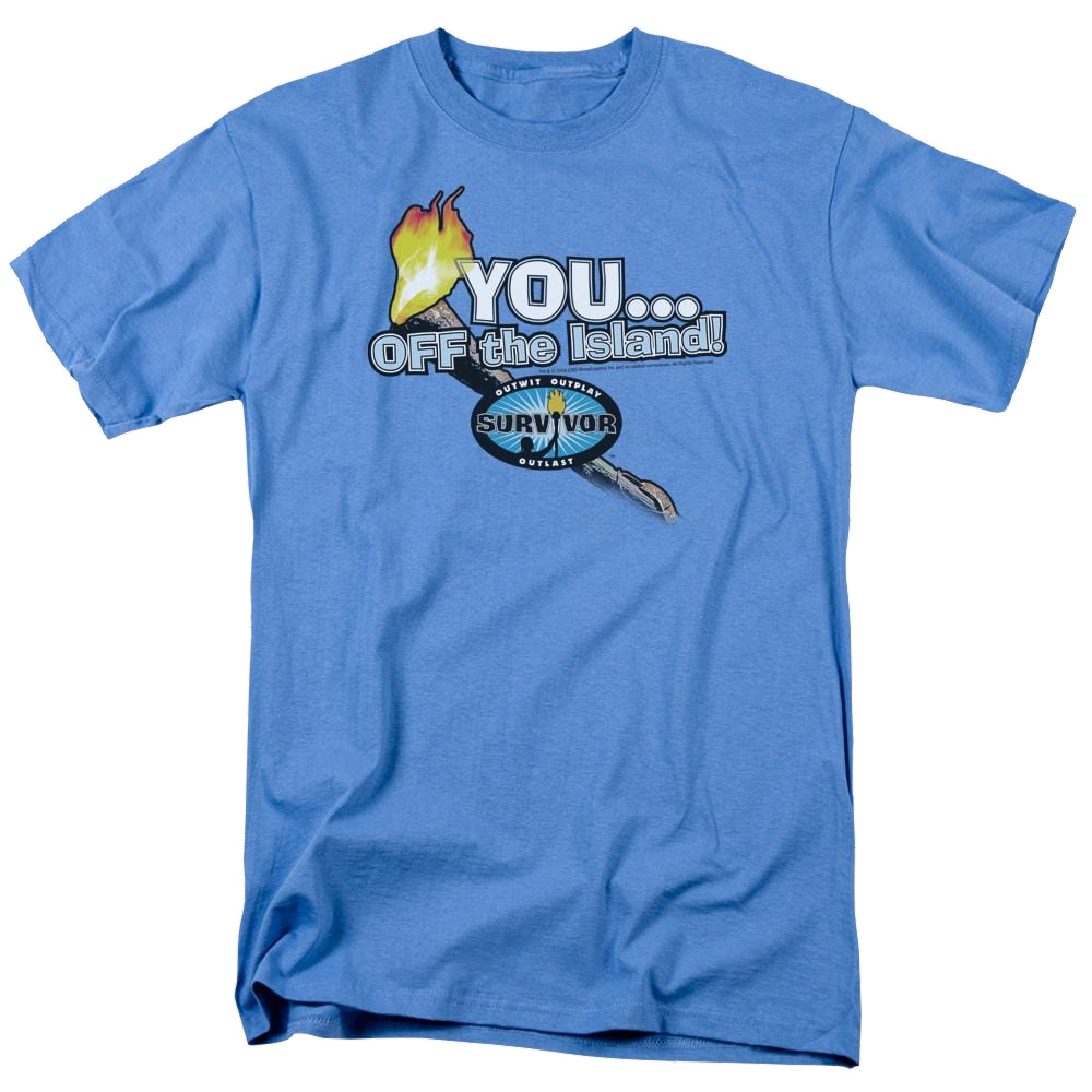 Survivor You Off The Island - Men's Regular Fit T-Shirt Men's Regular Fit T-Shirt Survivor