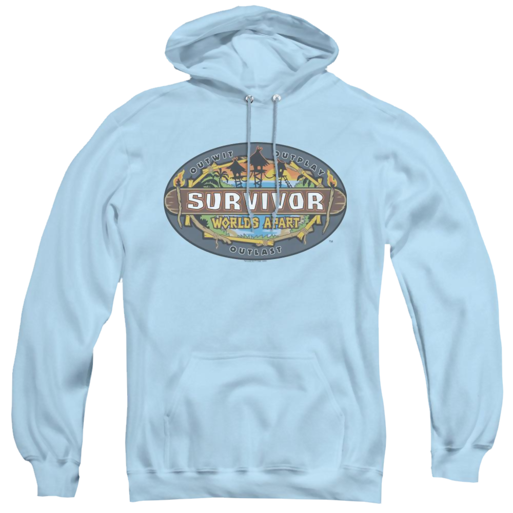 Survivor Worlds Apart Logo - Pullover Hoodie Pullover Hoodie Survivor