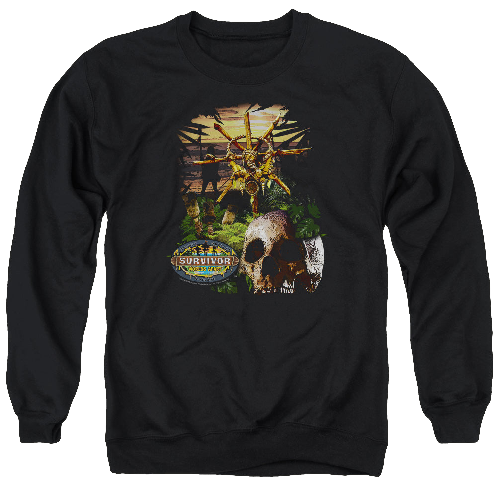 Survivor Jungle - Men's Crewneck Sweatshirt Men's Crewneck Sweatshirt Survivor