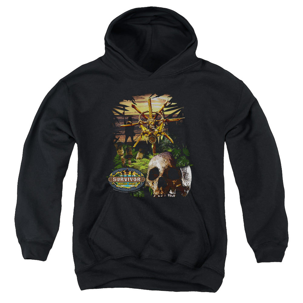 Survivor Jungle - Youth Hoodie Youth Hoodie (Ages 8-12) Survivor