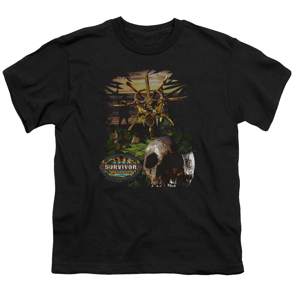 Survivor Jungle - Youth T-Shirt Youth T-Shirt (Ages 8-12) Survivor