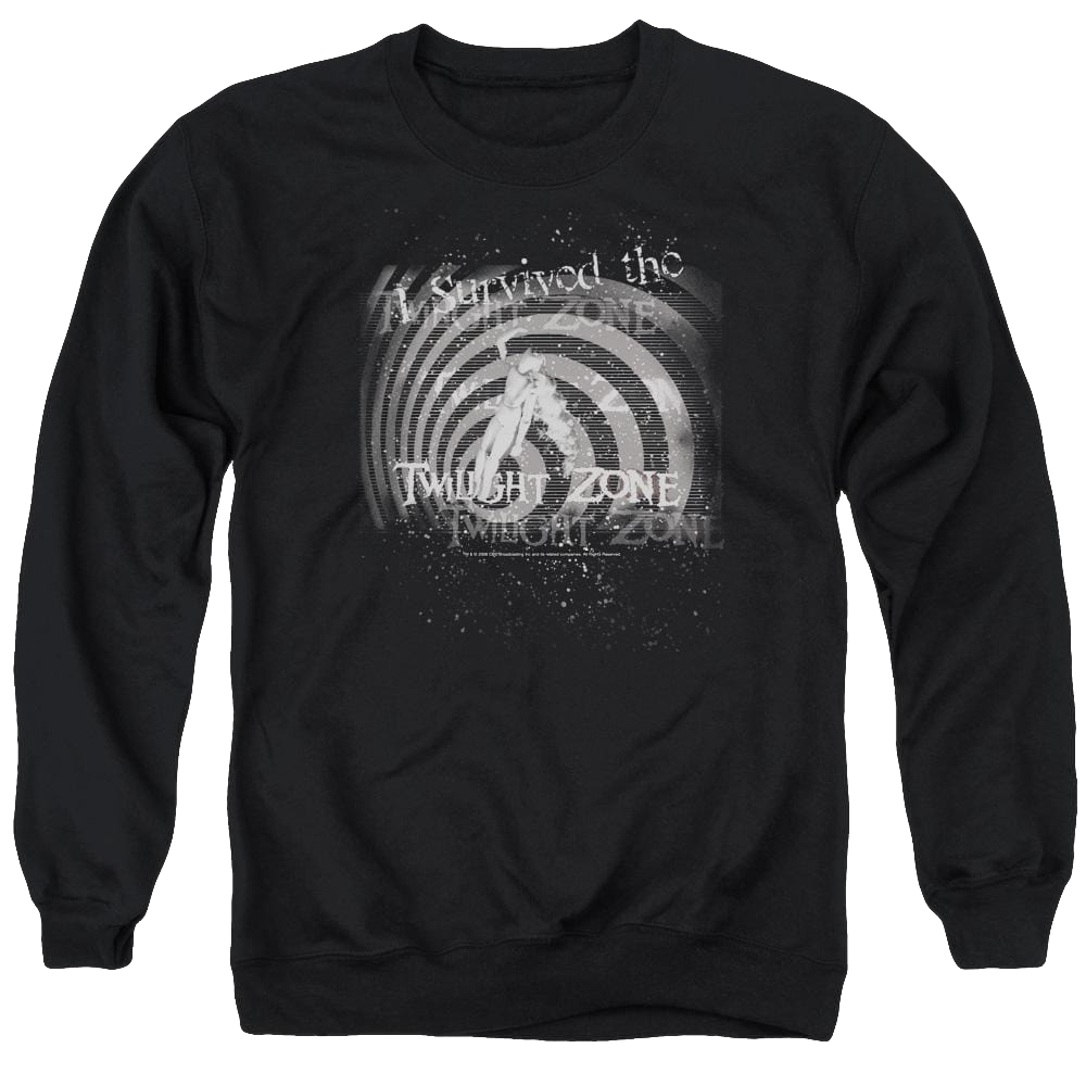 The Twilight Zone I Survived Men's Crewneck Sweatshirt Men's Crewneck Sweatshirt The Twilight Zone