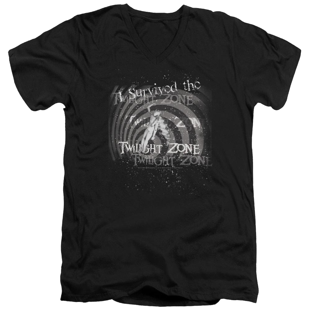 The Twilight Zone I Survived Men's V-Neck T-Shirt Men's V-Neck T-Shirt The Twilight Zone