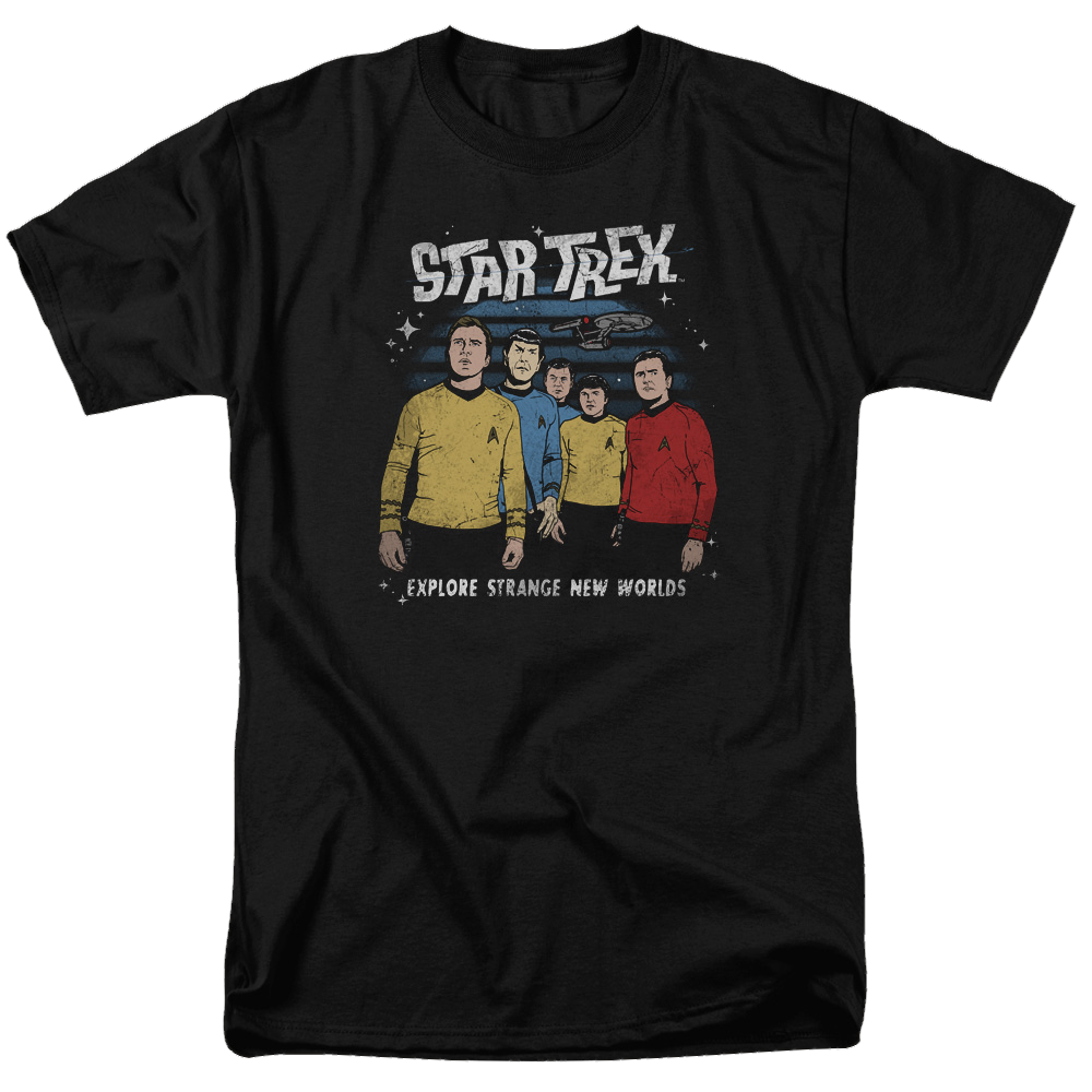 Star Trek Stange New World Men's Regular Fit T-Shirt Men's Regular Fit T-Shirt Star Trek