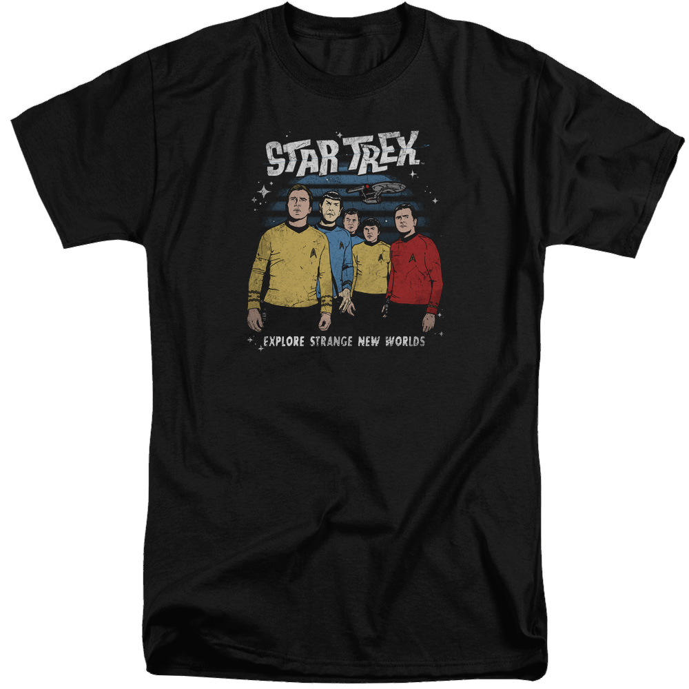 Star Trek Stange New World Men's Tall Fit T-Shirt Men's Tall Fit T-Shirt Star Trek