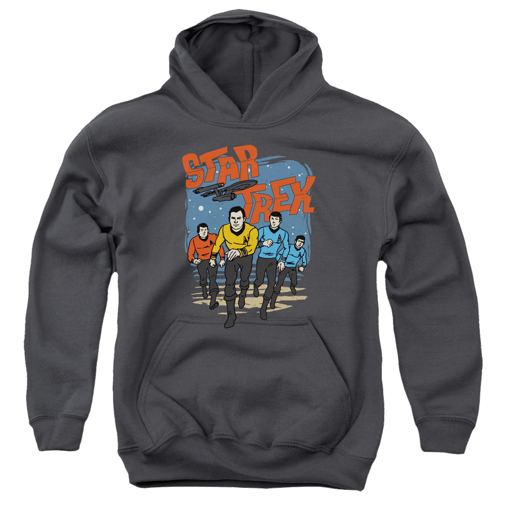 Star Trek The Original Series Run Forward - Youth Hoodie Youth Hoodie (Ages 8-12) Star Trek