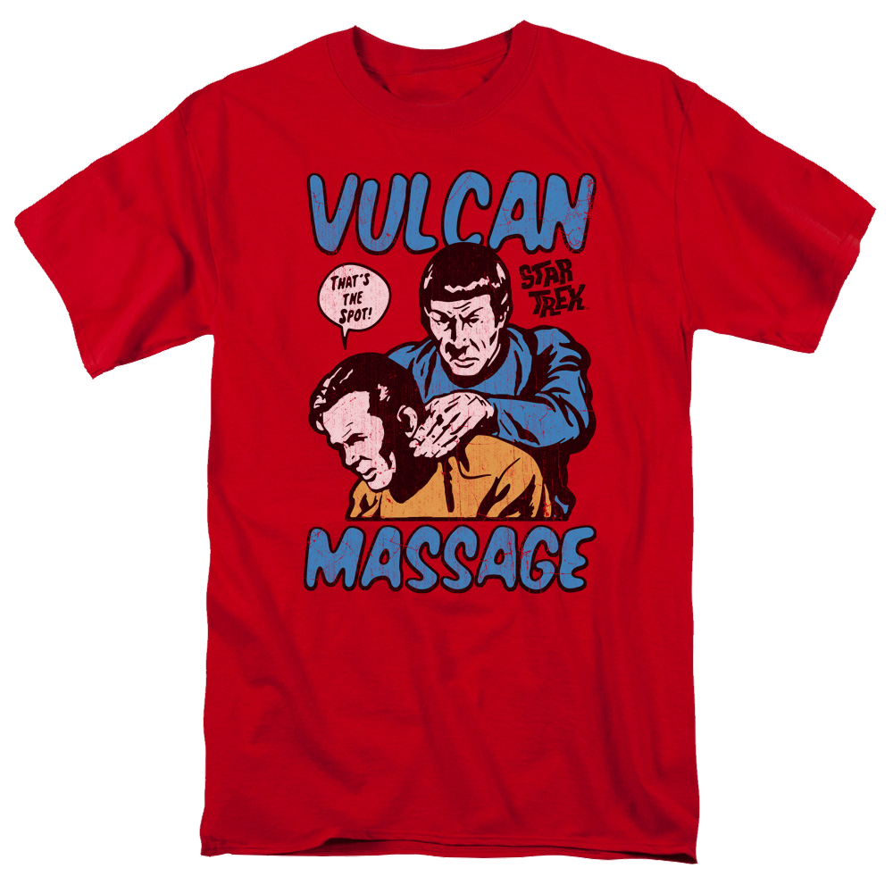 Star Trek Massage Men's Regular Fit T-Shirt Men's Regular Fit T-Shirt Star Trek