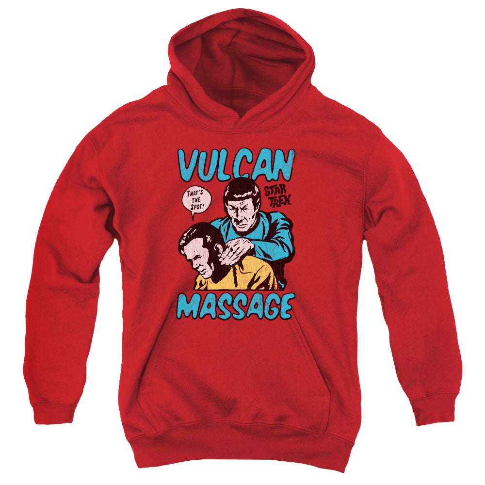 Star Trek The Original Series Massage - Youth Hoodie Youth Hoodie (Ages 8-12) Star Trek