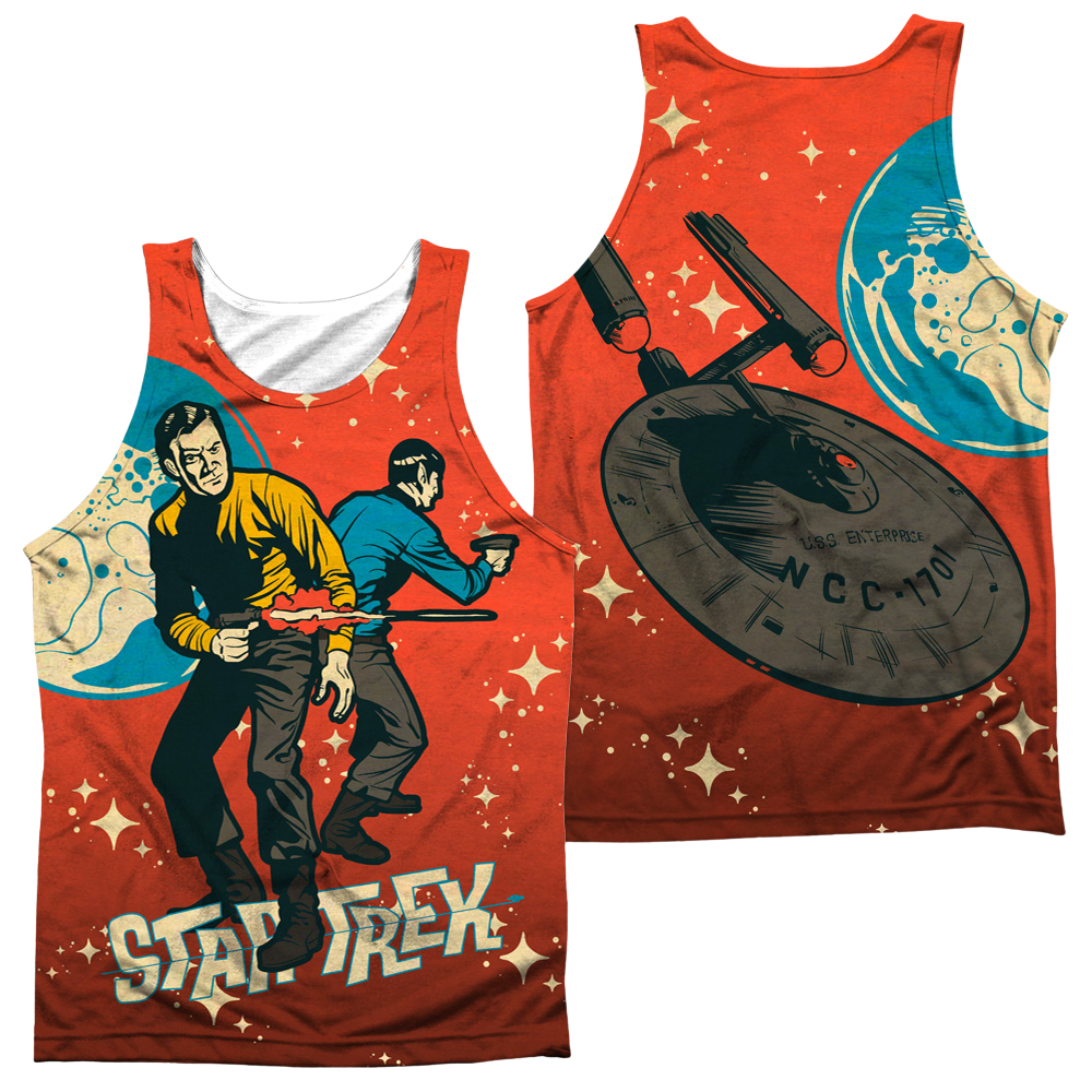 Star Trek Teamwork Men's All Over Print Tank Men's All Over Print Tank Star Trek