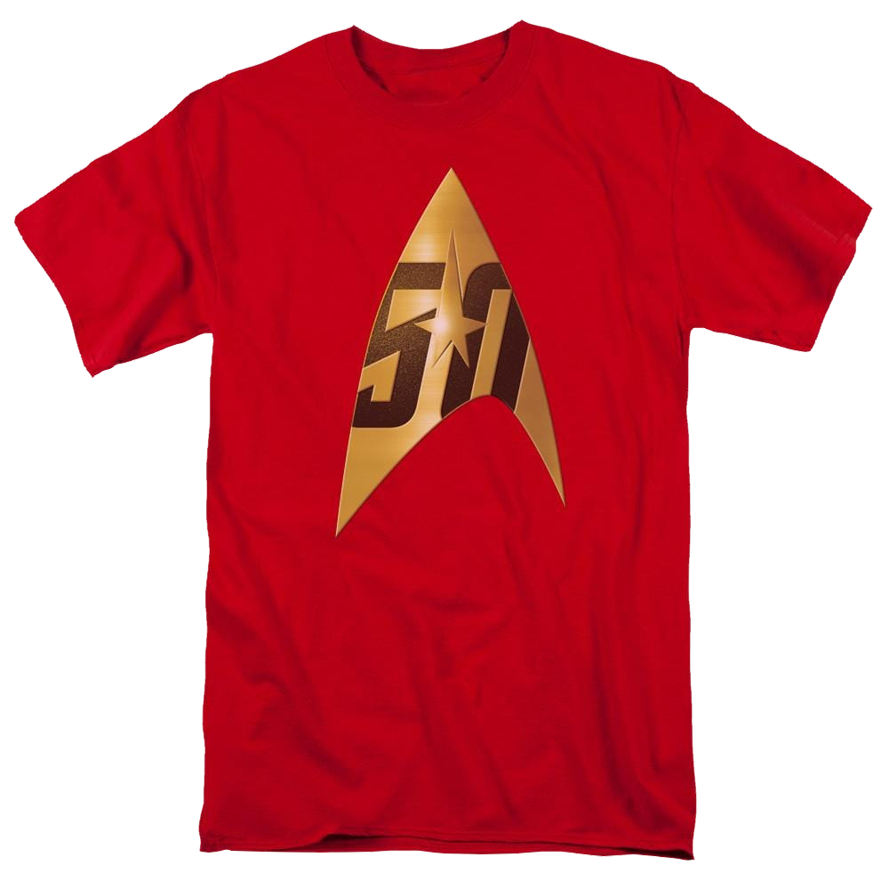 Star Trek The Original Series 50Th Anniversary Delta - Men's Regular Fit T-Shirt Men's Regular Fit T-Shirt Star Trek