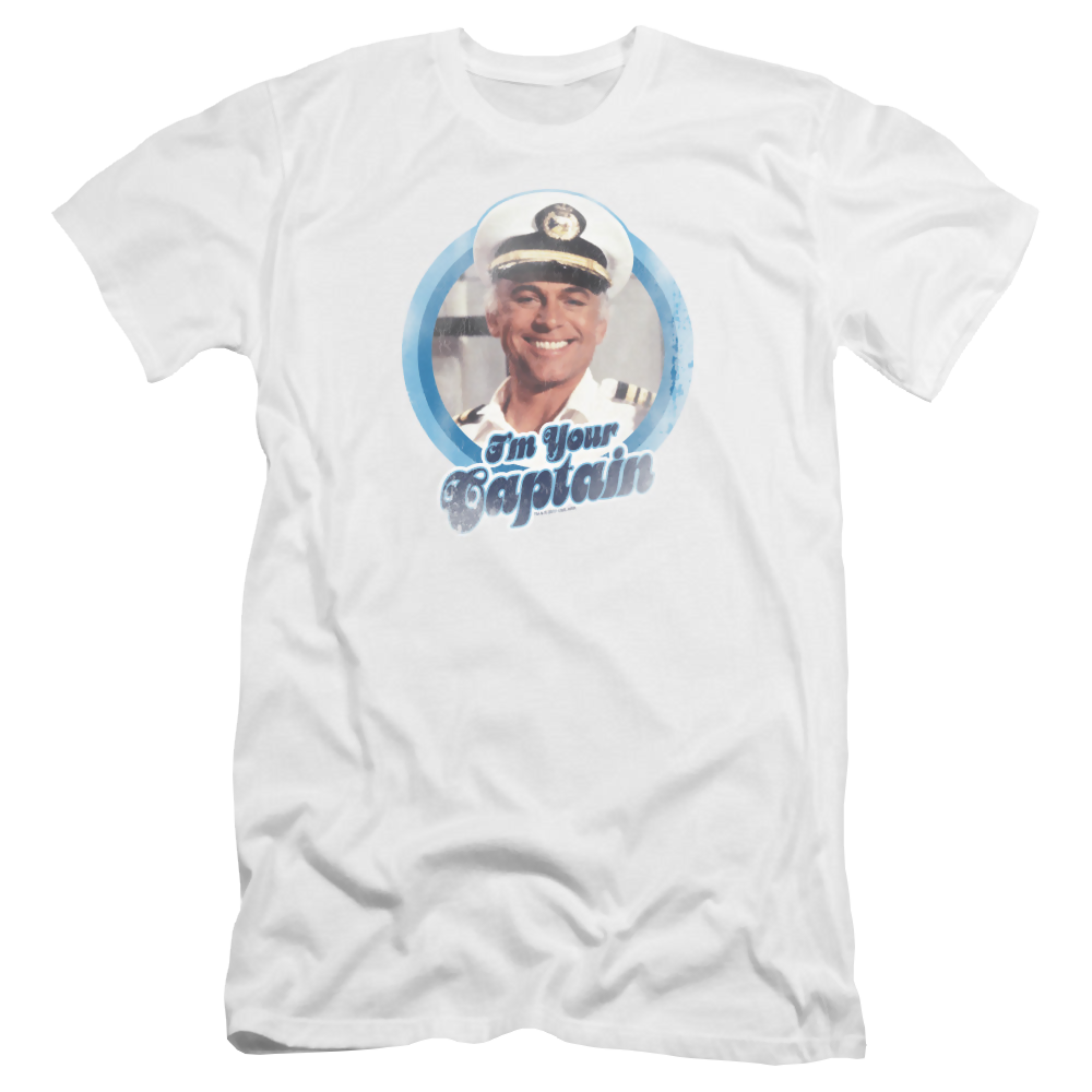 Love Boat, The Im Your Captain - Men's Premium Slim Fit T-Shirt Men's Premium Slim Fit T-Shirt The Love Boat