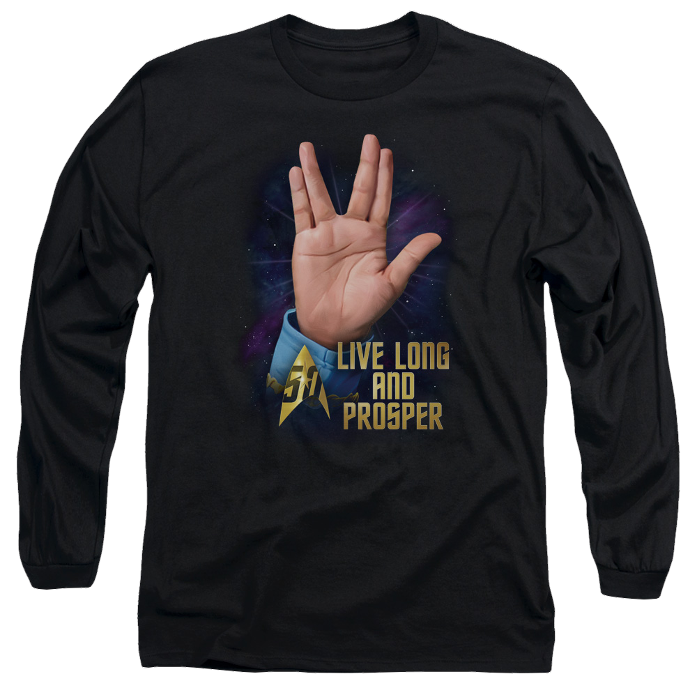 Star Trek Llap 50 Men's Long Sleeve T-Shirt Men's Long Sleeve T-Shirt Star Trek