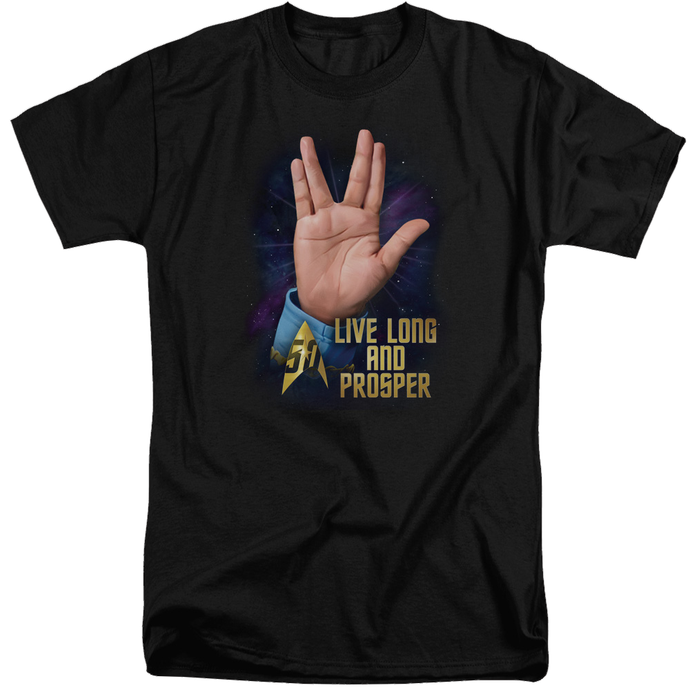 Star Trek Llap 50 Men's Tall Fit T-Shirt Men's Tall Fit T-Shirt Star Trek