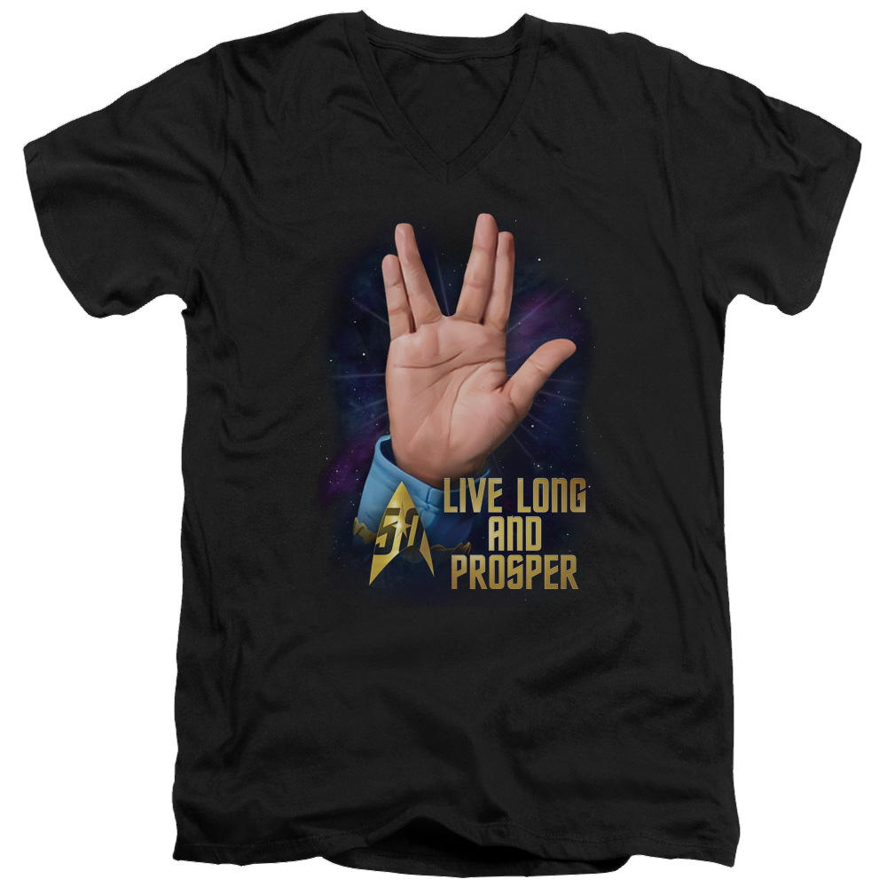 Star Trek Llap 50 Men's V-Neck T-Shirt Men's V-Neck T-Shirt Star Trek