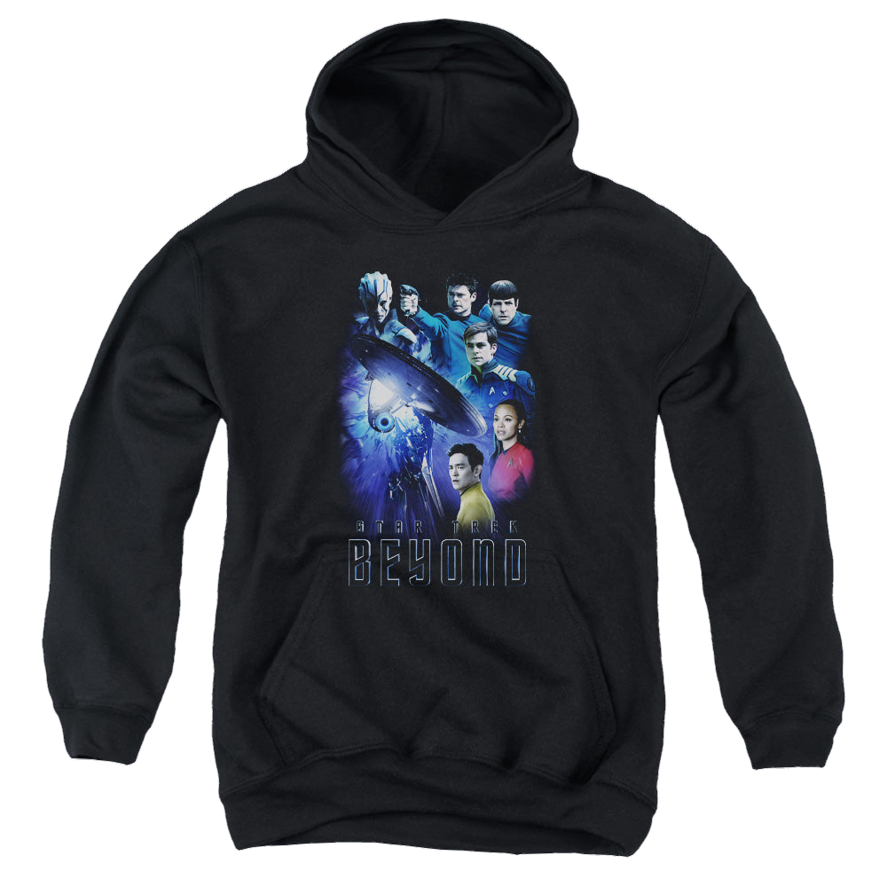 Star Trek Beyond Beyond Cast - Youth Hoodie Youth Hoodie (Ages 8-12) Star Trek