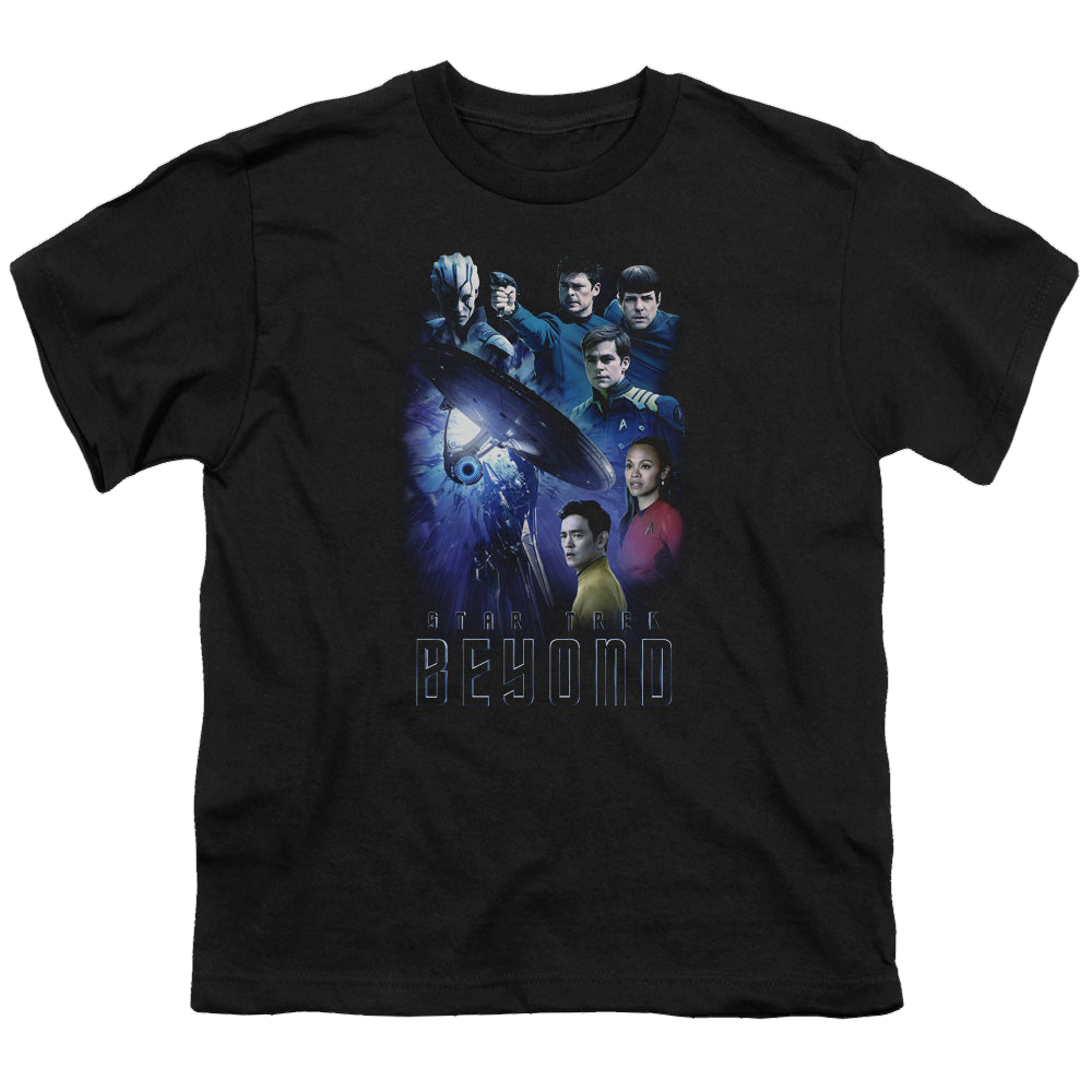 Star Trek Beyond Beyond Cast - Youth T-Shirt Youth T-Shirt (Ages 8-12) Star Trek