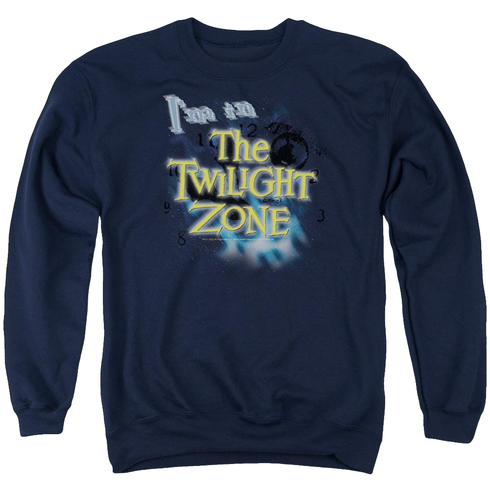 The Twilight Zone I'm In The Twilight Zone Men's Crewneck Sweatshirt Men's Crewneck Sweatshirt The Twilight Zone