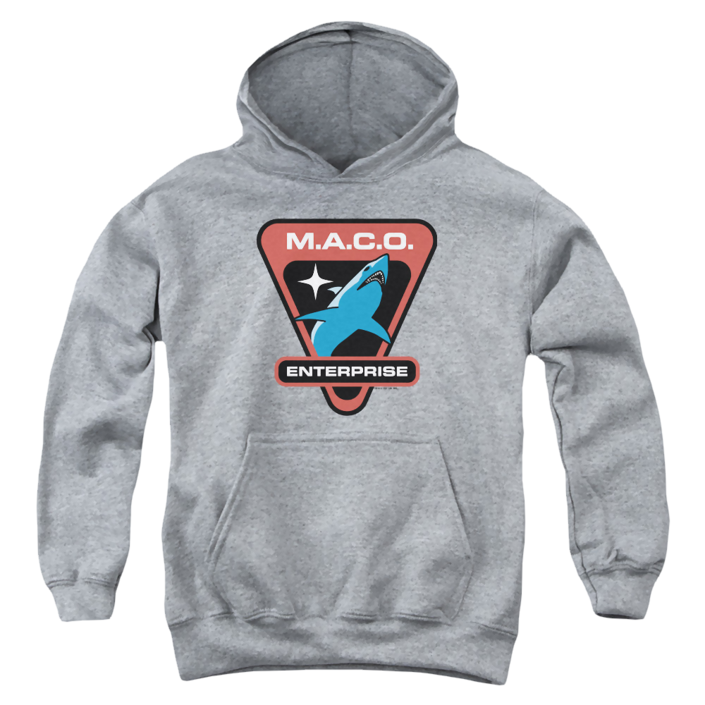 Star Trek Enterprise Maco Patch - Youth Hoodie Youth Hoodie (Ages 8-12) Star Trek
