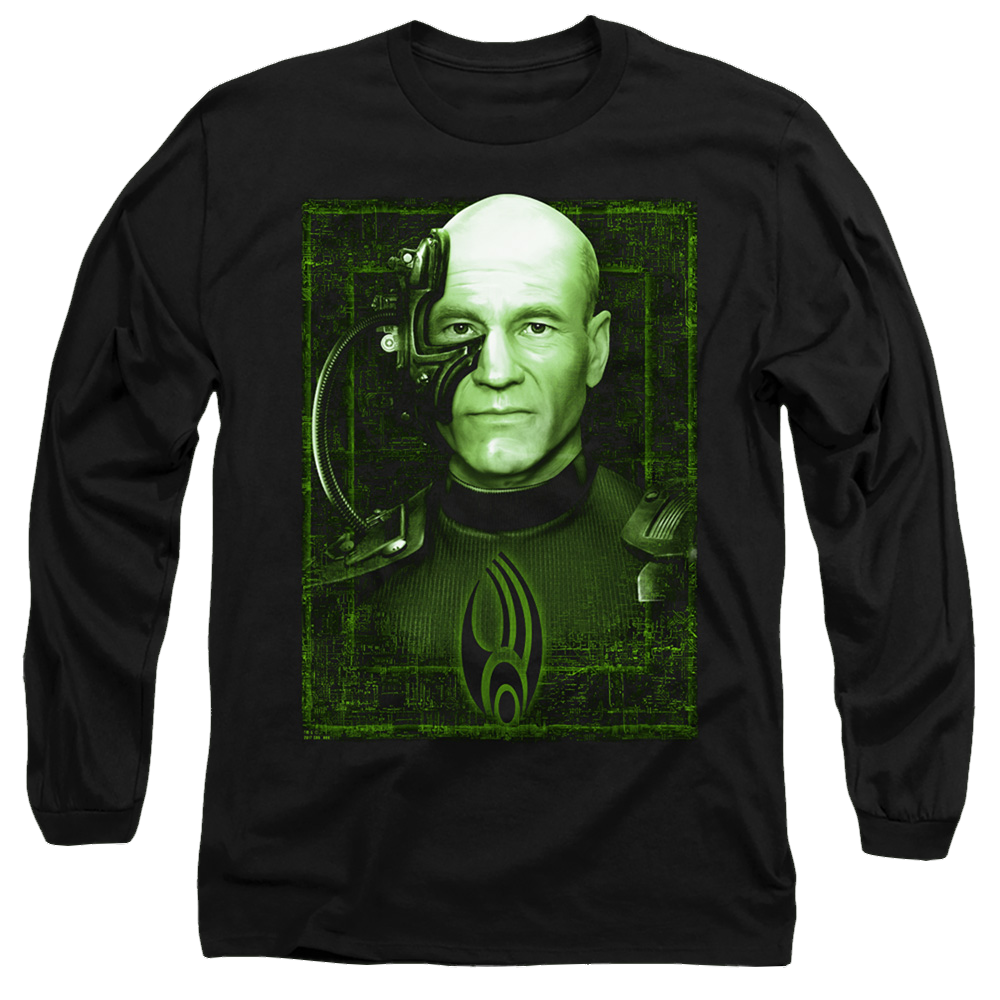 Star Trek Locutus Of Borg Men's Long Sleeve T-Shirt Men's Long Sleeve T-Shirt Star Trek