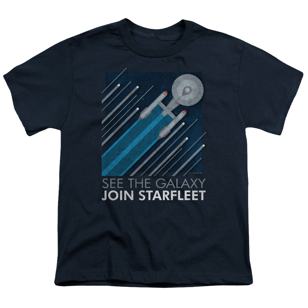 Star Trek The Original Series Starfleet Recruitment Poster - Youth T-Shirt Youth T-Shirt (Ages 8-12) Star Trek