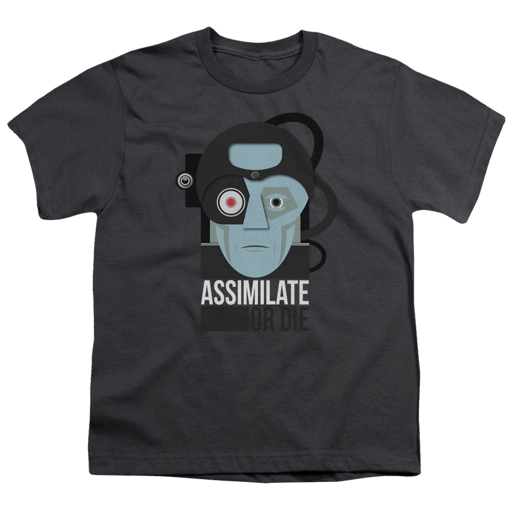 Star Trek The Next Generation Assismilate Or Die - Youth T-Shirt Youth T-Shirt (Ages 8-12) Star Trek