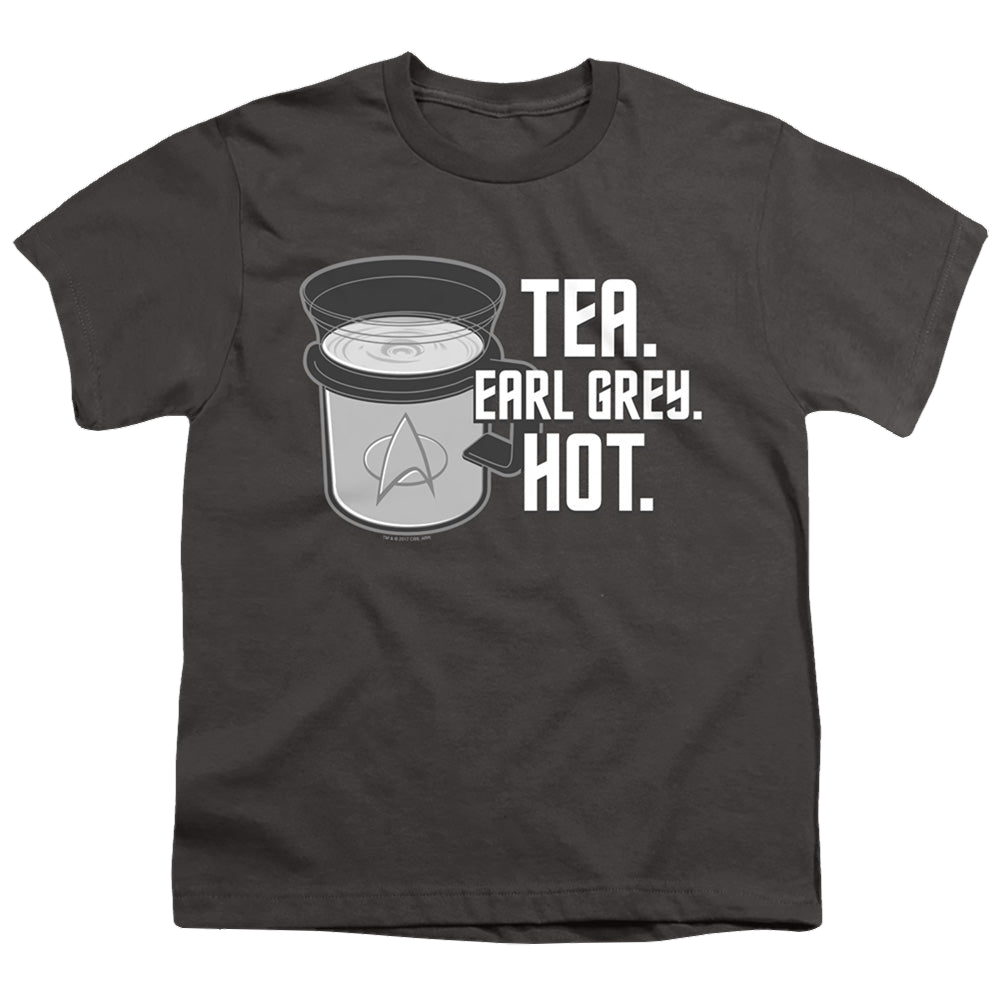 Star Trek The Next Generation Earl Grey - Youth T-Shirt Youth T-Shirt (Ages 8-12) Star Trek