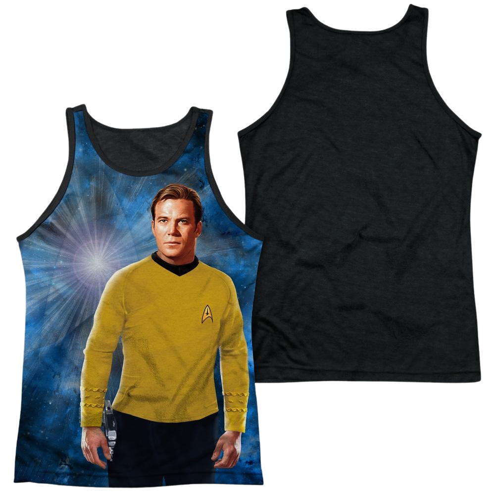 Star Trek Ship For My Captain Men's Black Back Tank Men's Black Back Tank Star Trek