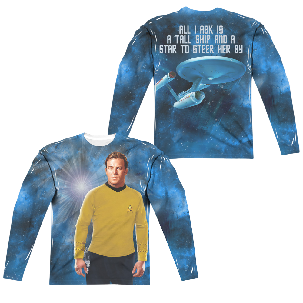 Star Trek Ship For My Captain Men's All-Over Print T-Shirt Men's All-Over Print Long Sleeve Star Trek